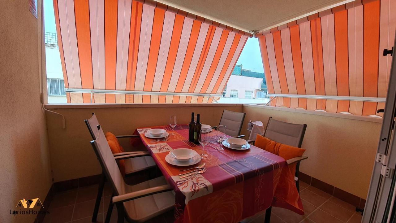 Lyrioshomes Beach Roquetas De Mar , Piscina Y Parque Infantil Buitenkant foto