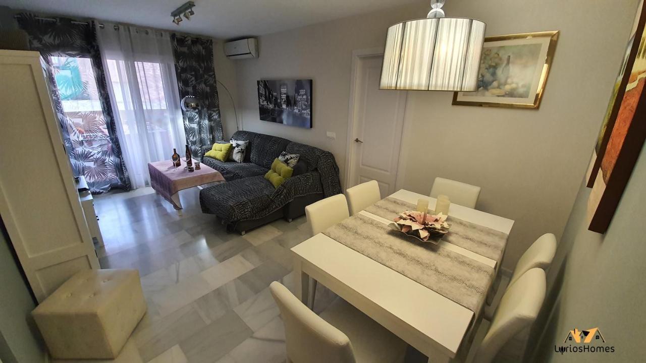 Lyrioshomes Beach Roquetas De Mar , Piscina Y Parque Infantil Buitenkant foto
