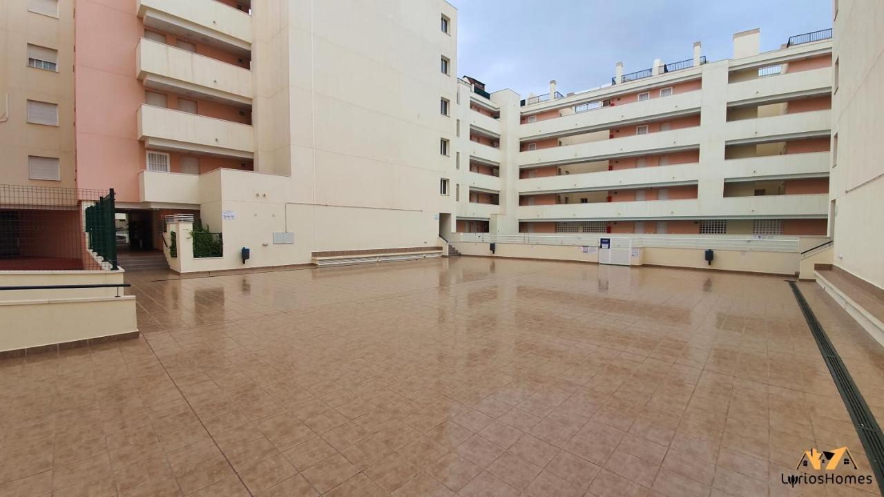 Lyrioshomes Beach Roquetas De Mar , Piscina Y Parque Infantil Buitenkant foto