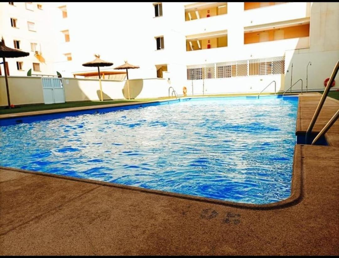 Lyrioshomes Beach Roquetas De Mar , Piscina Y Parque Infantil Kamer foto